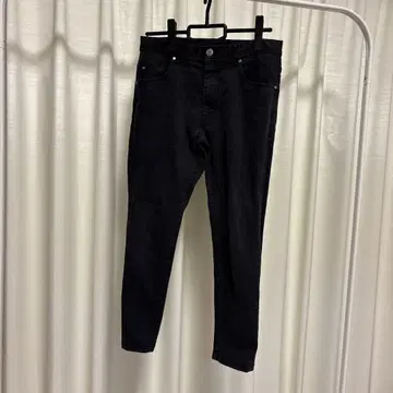 COMME CA MEN 블랙 치노 팬츠 S 사이즈