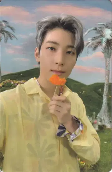 세븐틴 컴팩트 Ver. 원우 SECTOR17 노랑