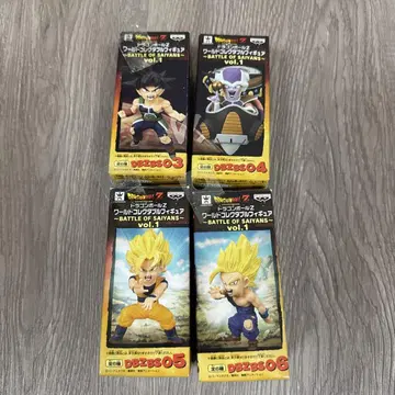 드래곤볼 BATTLE OF SAIYANS vol.1 4종 세트