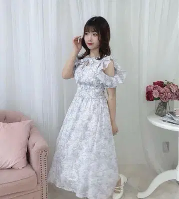 evelyn 오프숄더 원피스