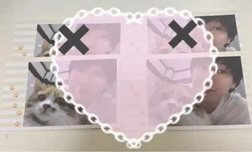 스즈키 유타 2샷 인스턴트 사진풍 카드