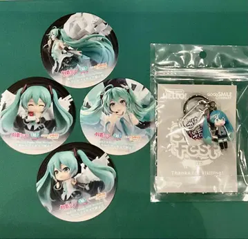 하츠네 미쿠 러버 마스코트 키링 넨도로이드 스마일 페스티벌 MIKU