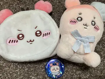 치이카와 치이카와 가니 씨 파우치 봉제 인형 캔 배치 헌책방