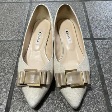 DIANA 다이애나 플랫 펌프스 리본 23cm