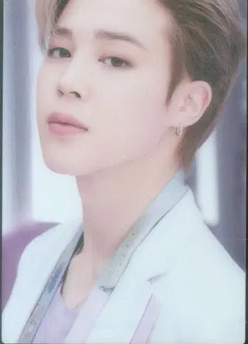 BTS THE BEST 일반ver. JIMIN 클리어 포토 카드 의상 A