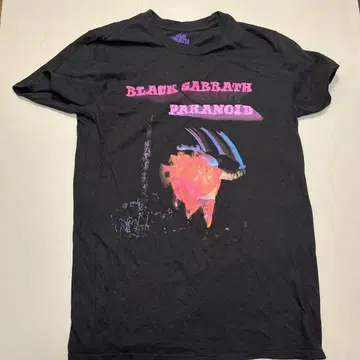 BLACK SABBATH 파라노이드 티셔츠