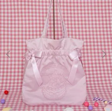 Maison de FLEUR 베리에 더블 리본 토트백