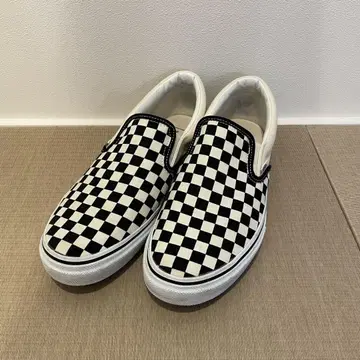 Vans 체커 패턴 슬립온