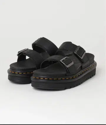 Dr. Martens MYLES 블랙 샌들 US5