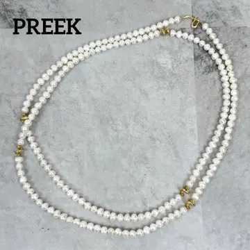 PREEK 프리크 롱 펄 목걸이 PEARL NECKLACE