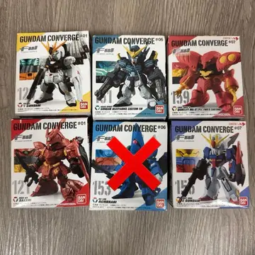 FW 건담 컨버전스 5체 세트