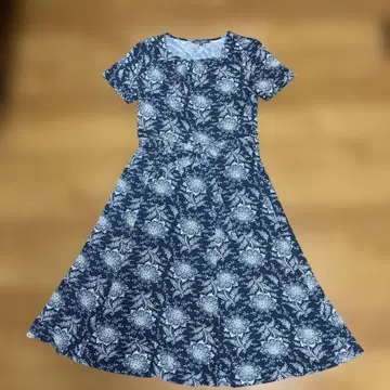 LAURA ASHLEY 플라워 프린트 반팔 원피스 사이즈 9
