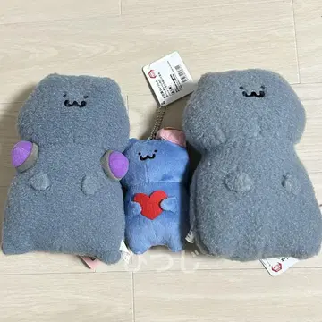 문구와 함께 고양이 씨 푹신푹신 하트 쇼콜라 헤드폰 봉제 인형