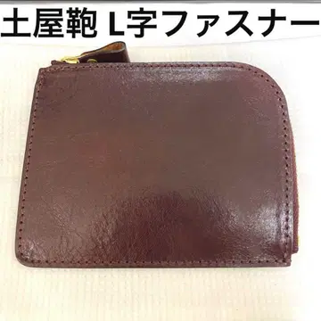 츠치야 가방 L자 지퍼 지갑 미니 지갑 코인 케이스 미사용품