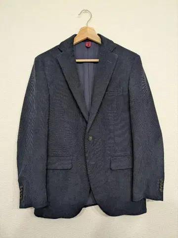 THE SUIT COMPANY 네이비 코듀로이 자켓