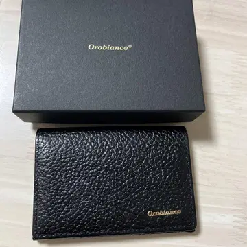 Orobianco 명함지갑 카드 케이스 박스 포함