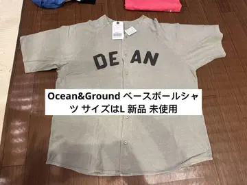Ocean&Ground 베이스볼 셔츠 사이즈 L 미사용 새상품