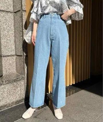 와이드 데님 팬츠 NICECLAP