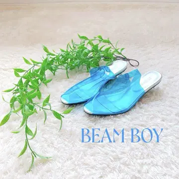 BEAM BOY 빔즈 보이 클리어 블루 샌들