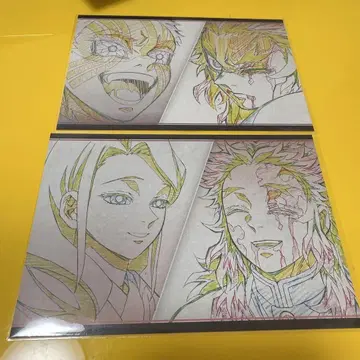 귀멸의 칼날 ufotable DINING 오스소베 엽서 렌고쿠 쿄쥬로