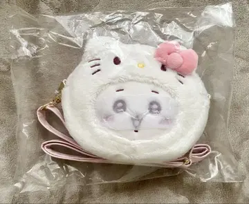 치이카와 산리오 콜라보 헬로키티 봉제 인형 숄더백 미니백