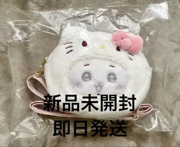 치이카와 산리오 콜라보 헬로키티 봉제 인형 숄더백 미니백