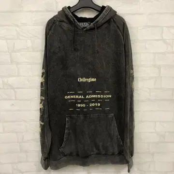 즉시 결제 CIVIL REGIME 후드티 2XL