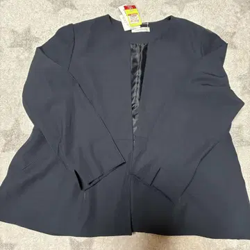 새상품 시마무라 네이비 노카라 자켓 4L 익명 배송