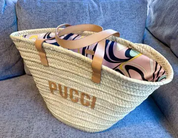 Emilio Pucci 스카프 카고 백 로고