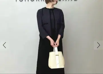 tomrrowland 카라미 노카라 자켓 + 프렌치 슬리브 블라우스