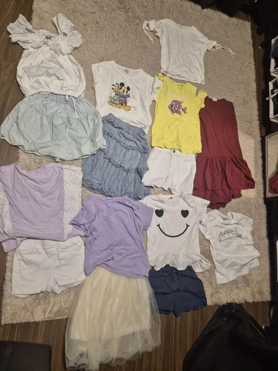 7-8 year old clothes, several pieces bulk (almost 130)