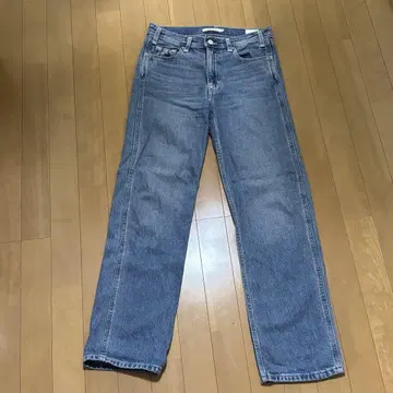 리바이스 레드 루즈 스트레이트 데님
