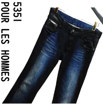 5351 POUR LES HOMMES 폴리우레탄 코팅 데님