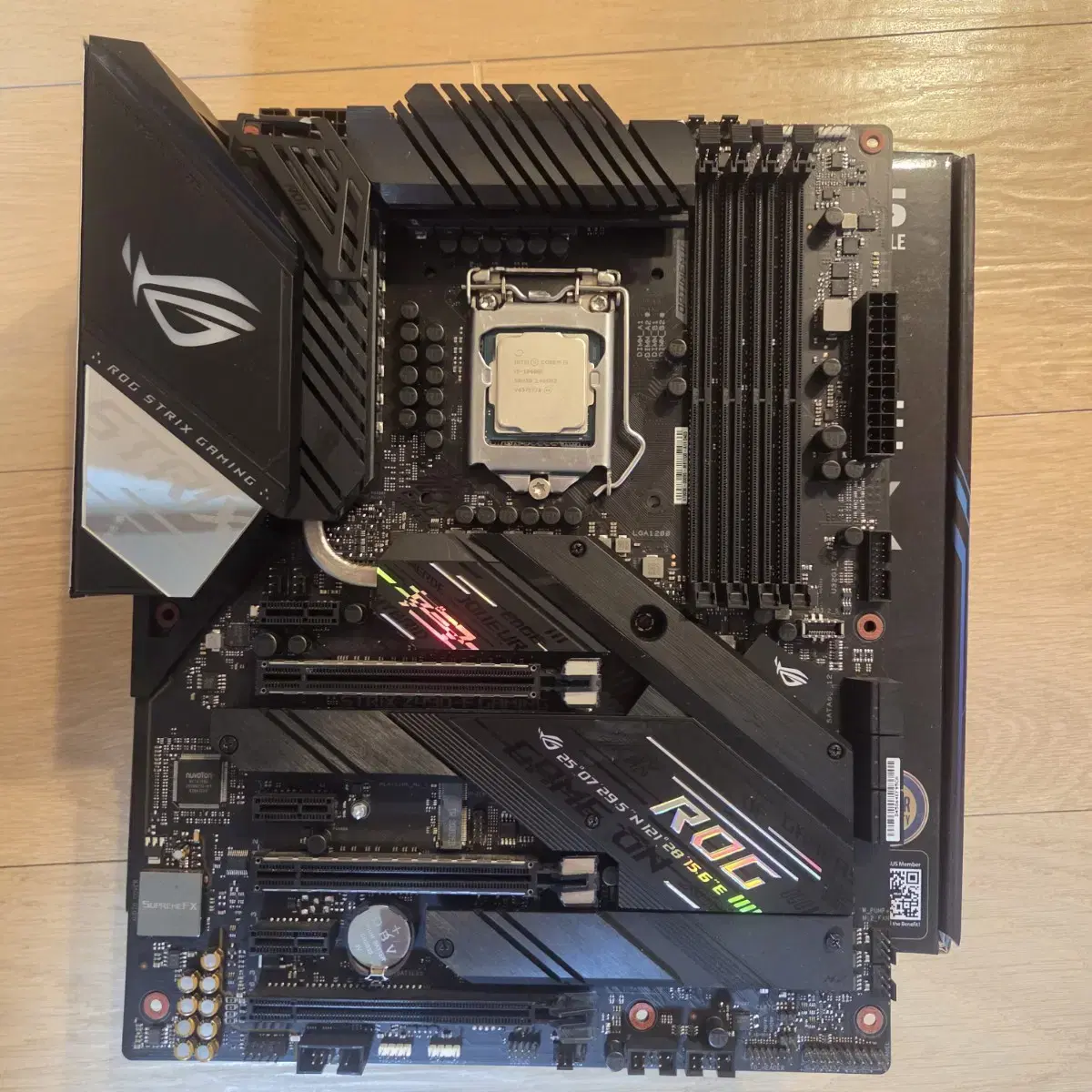 ASUS ROG STRIX Z490-F GAMING 메인보드
