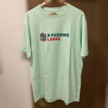 XLARGE 민트 그린 티셔츠 XL