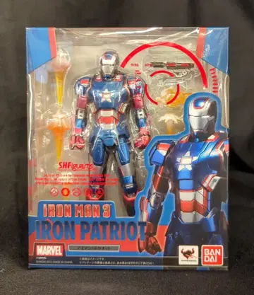 반다이 S.H.Figuarts IRON MAN3 아이언 패트리어트 초판