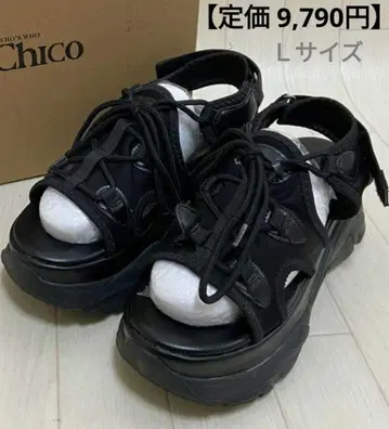 Chico 치코 드로스트 벌키 스포츠 샌들 L 사이즈 레이스업