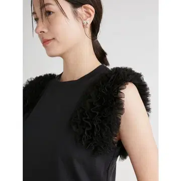 CELFORD 셀포드 소매 튤 티셔츠