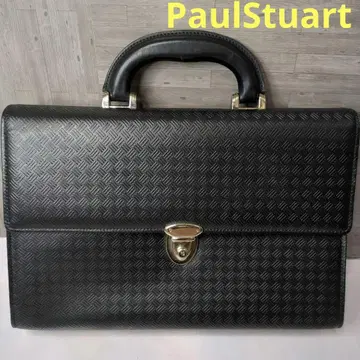 새상품급 PaulStuart 비즈니스 백 핸드백 블랙