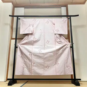 단옷, 명주, 날개 무늬, 꽃무늬, 고쇼 염색 PK-1171