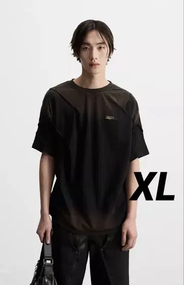 자라 워시 가공 플리츠 티셔츠 X ANDERSSON BELL XL