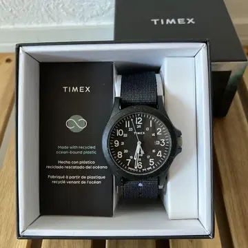 TIMEX 타이맥스 리클레임 오션 TW2V81900 블랙