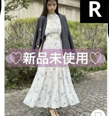 Sustainable 20주년 프린트 원피스 SNIDEL 스나이델 R