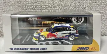이노 모델 1/64 혼다 시빅 EK9 No Good Racing 화이트