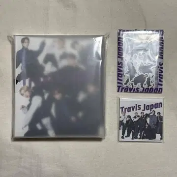 TravisJapan 트라자 메모장 플레이크 씰 사진 앨범
