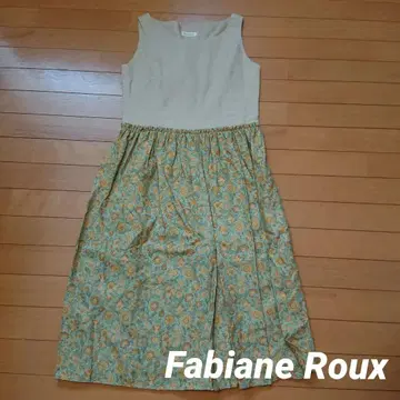 Fabiane Roux 파비안 루 실크 린넨 원피스 리버티
