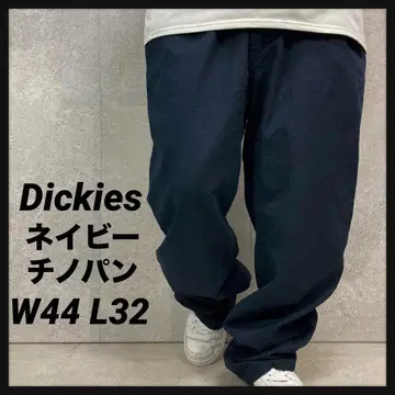 디키즈 빅 사이즈 네이비 치노 팬츠 워크 W44 L32