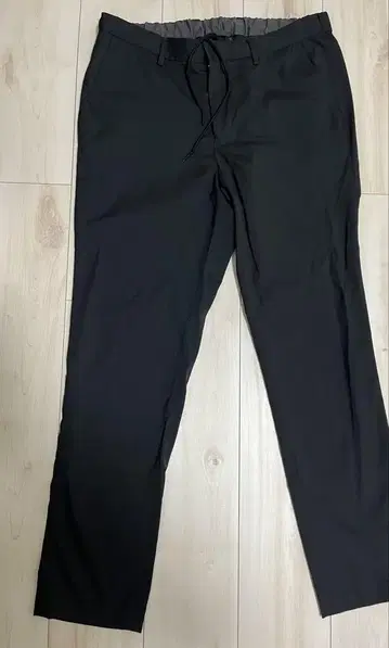 블랙 캐주얼 팬츠 XL