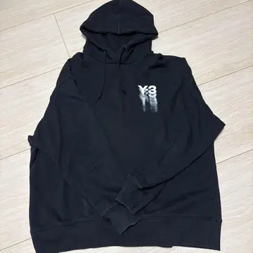 Y-3 블랙 후드티 2XL