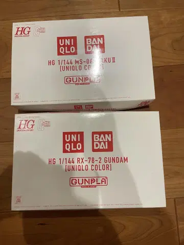 유니클로 건담 프라모델 건담 자쿠